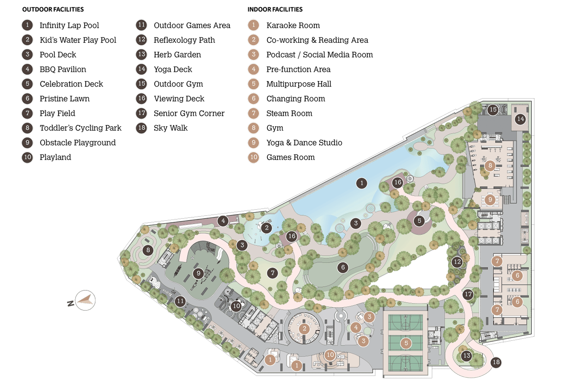 Facilities Map